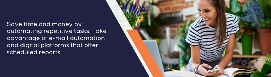Save time and money by automating repetitive tasks