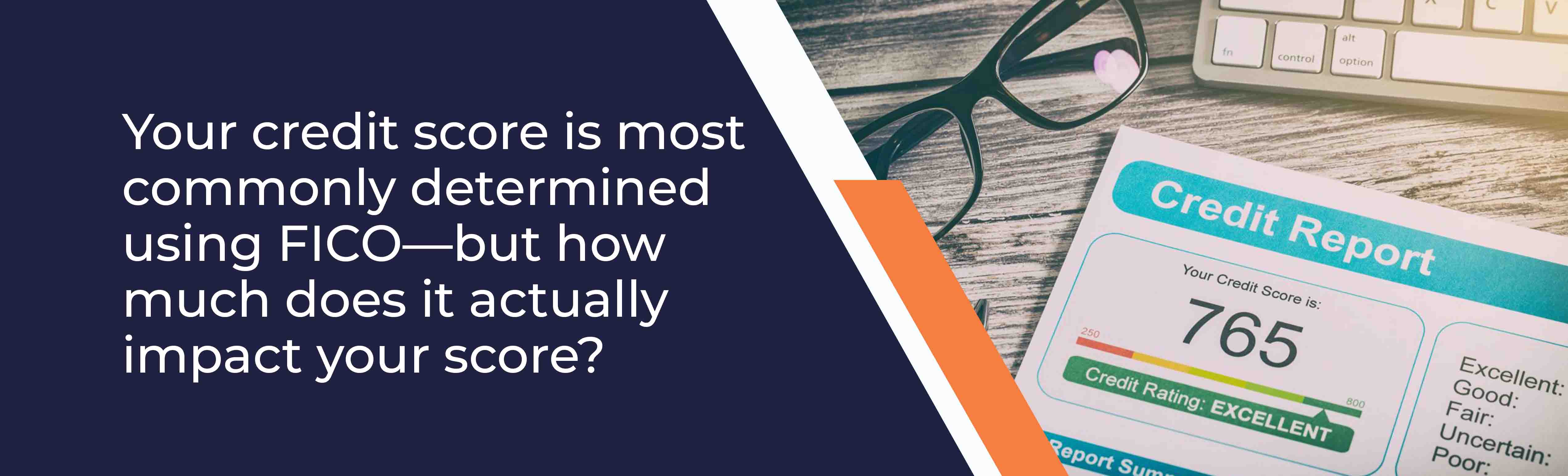 How much does FICO impact your credit score?