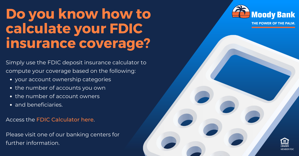 Do you know how to calculate your FDIC insurance coverage?